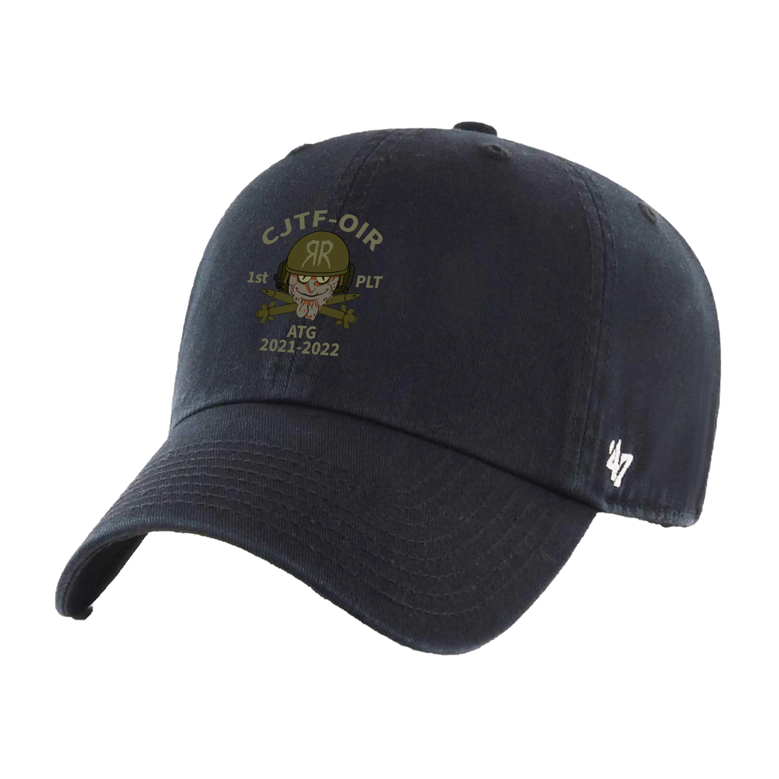 1 PLT, B BTRY, 3-157 FAR Embroidered Hats