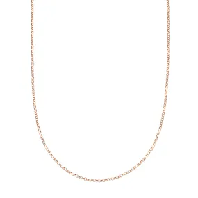 18" Rolo Chain - Rose Gold