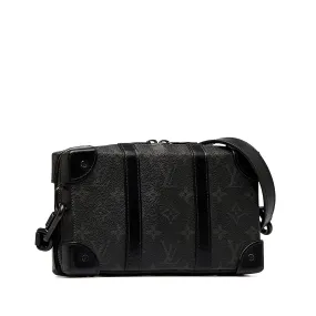 Black Louis Vuitton Monogram Eclipse Soft Trunk Wallet Crossbody