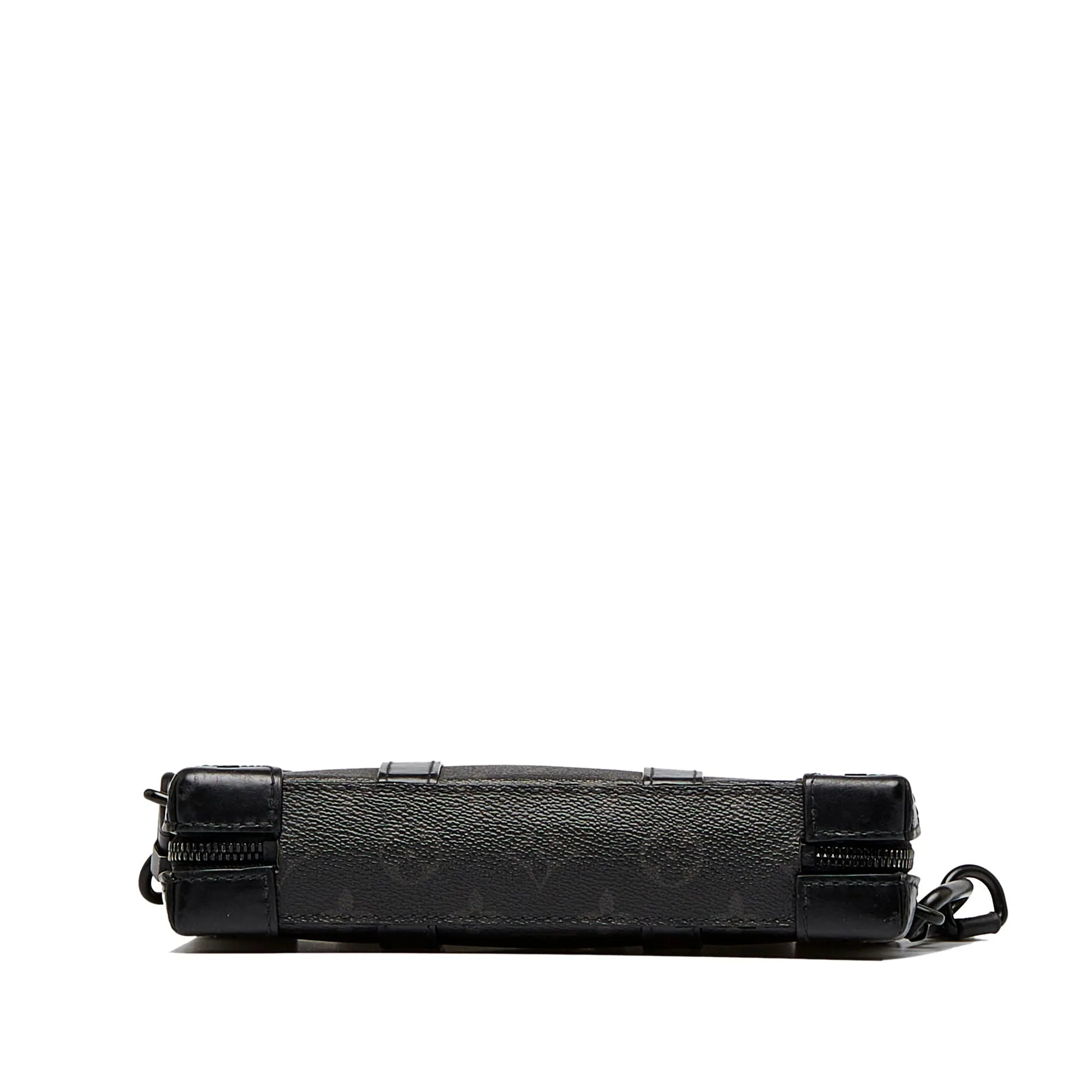 Black Louis Vuitton Monogram Eclipse Soft Trunk Wallet Crossbody