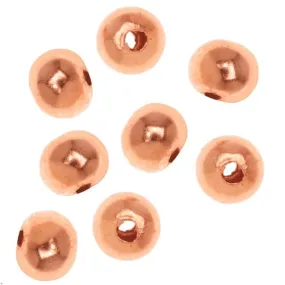 Bright Genuine Copper Rondelle Beads 4mm x 3mm (100 pcs)