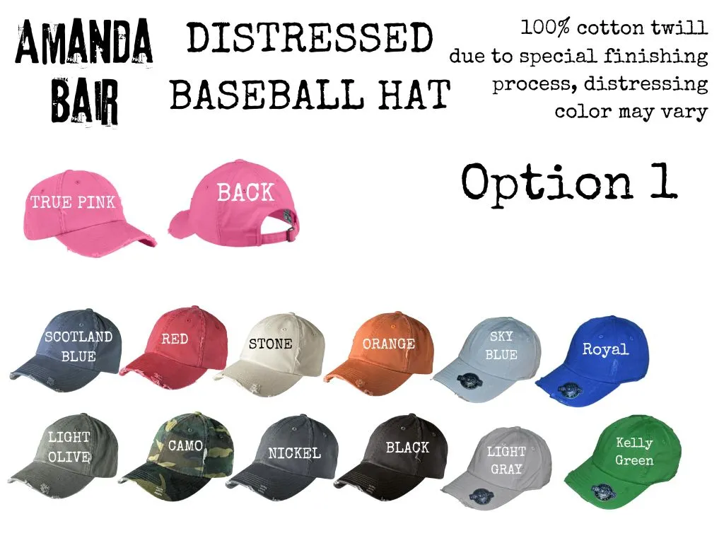 Clinton Dragons Hat with Leather Patch