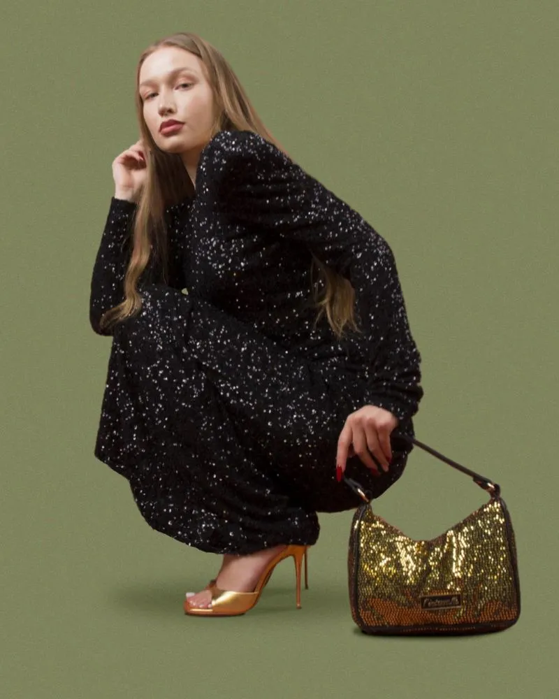 Gionna Gold Sequins