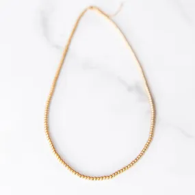 Gold Beaded Necklaces | Stainless Steel Gold