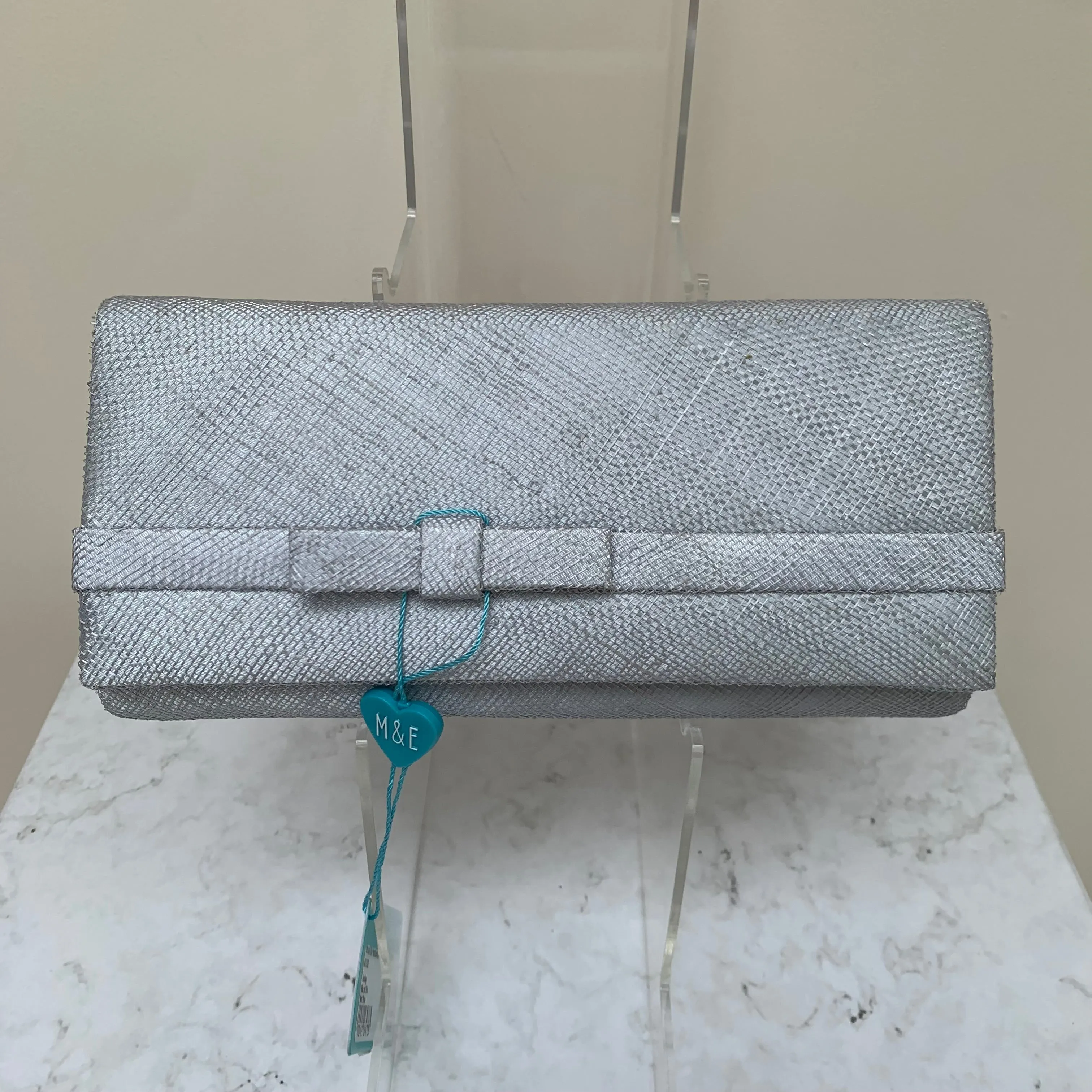 Max and Ellie Handbag Matt Silver AX1/AX2