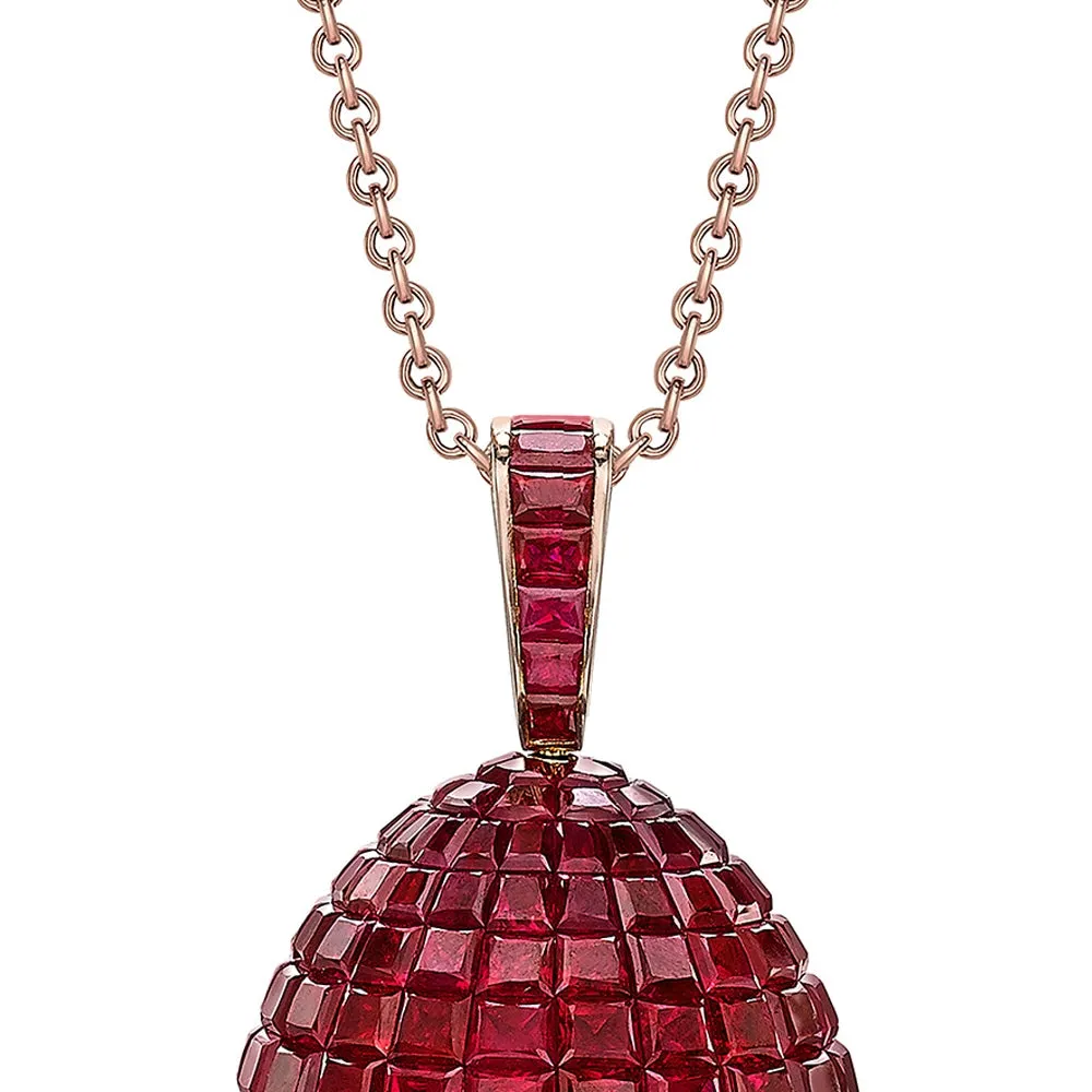 Mosaic Egg Pendant