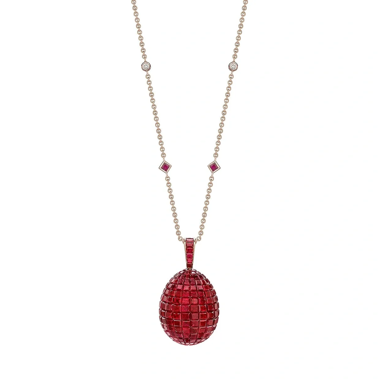 Mosaic Egg Pendant
