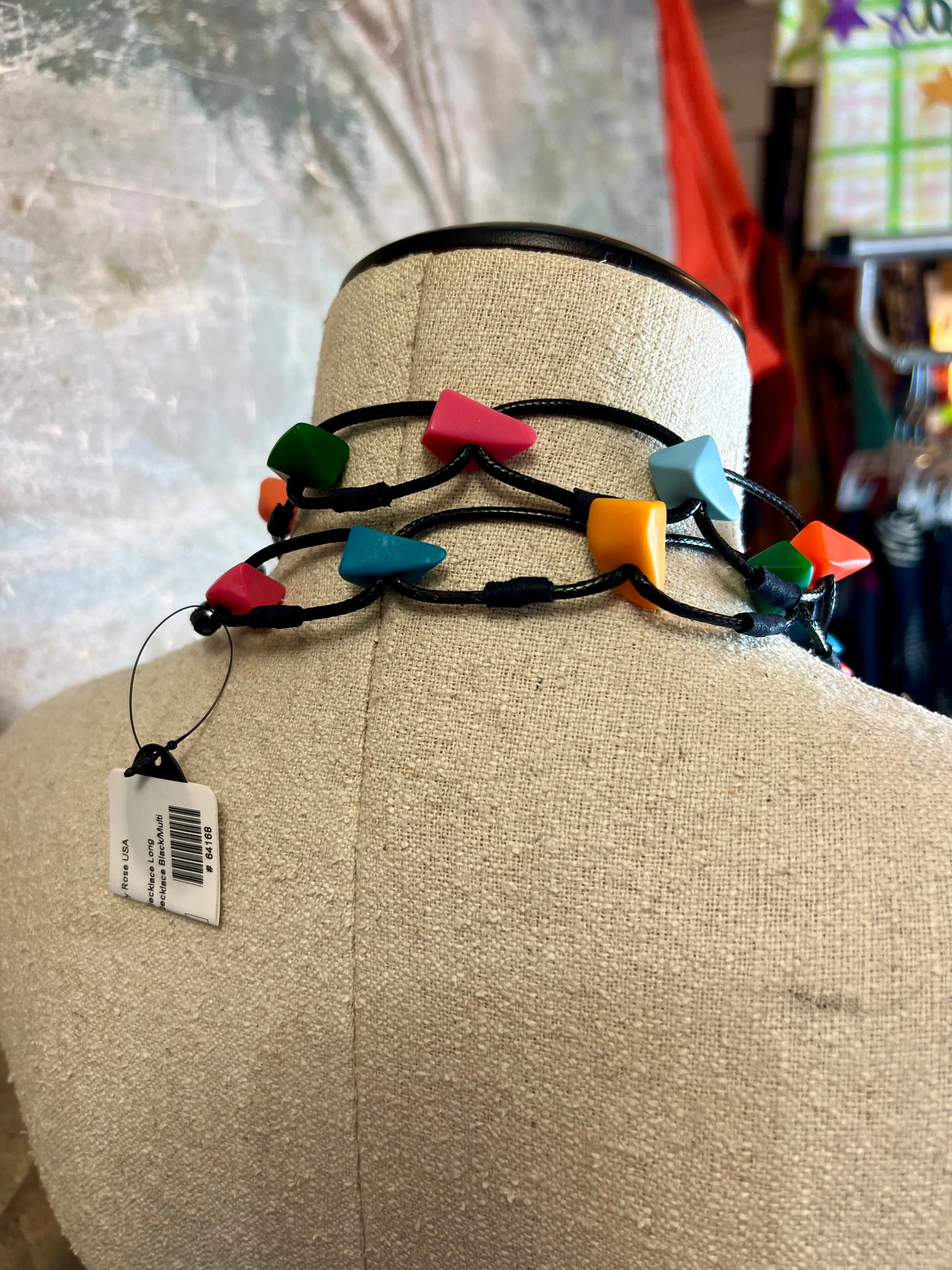 NT131A Multi Beaded Necklace
