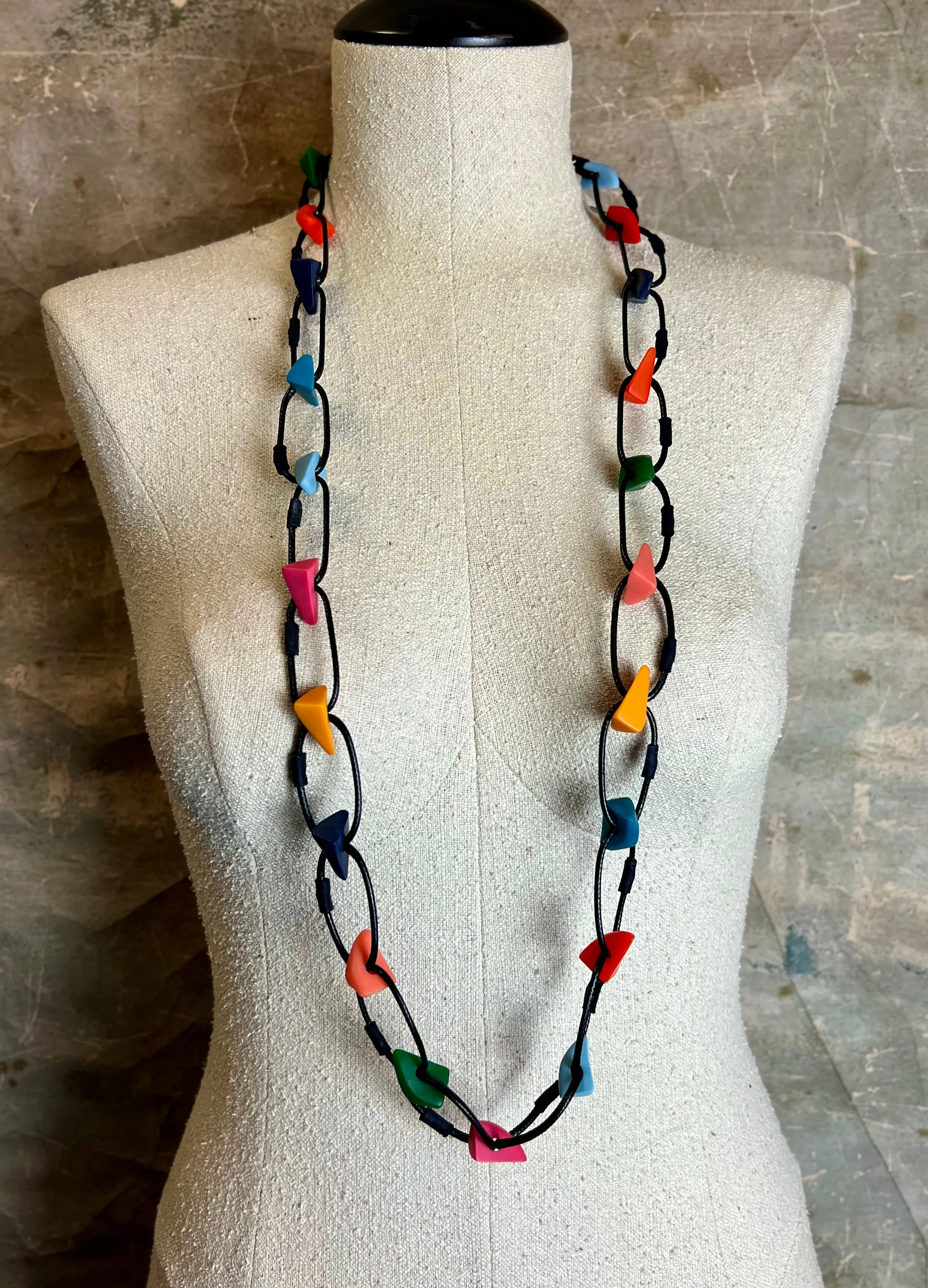 NT131A Multi Beaded Necklace