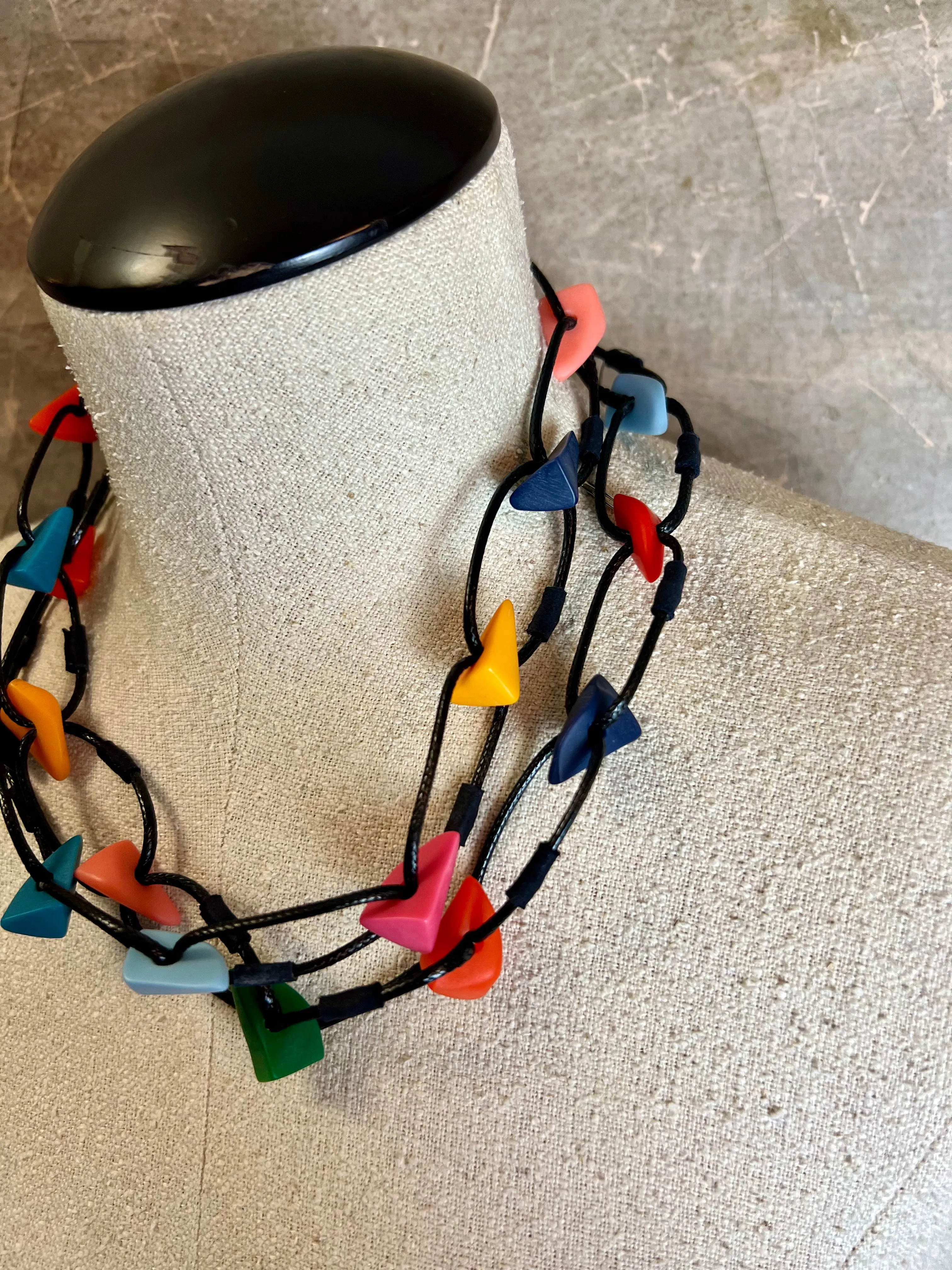 NT131A Multi Beaded Necklace