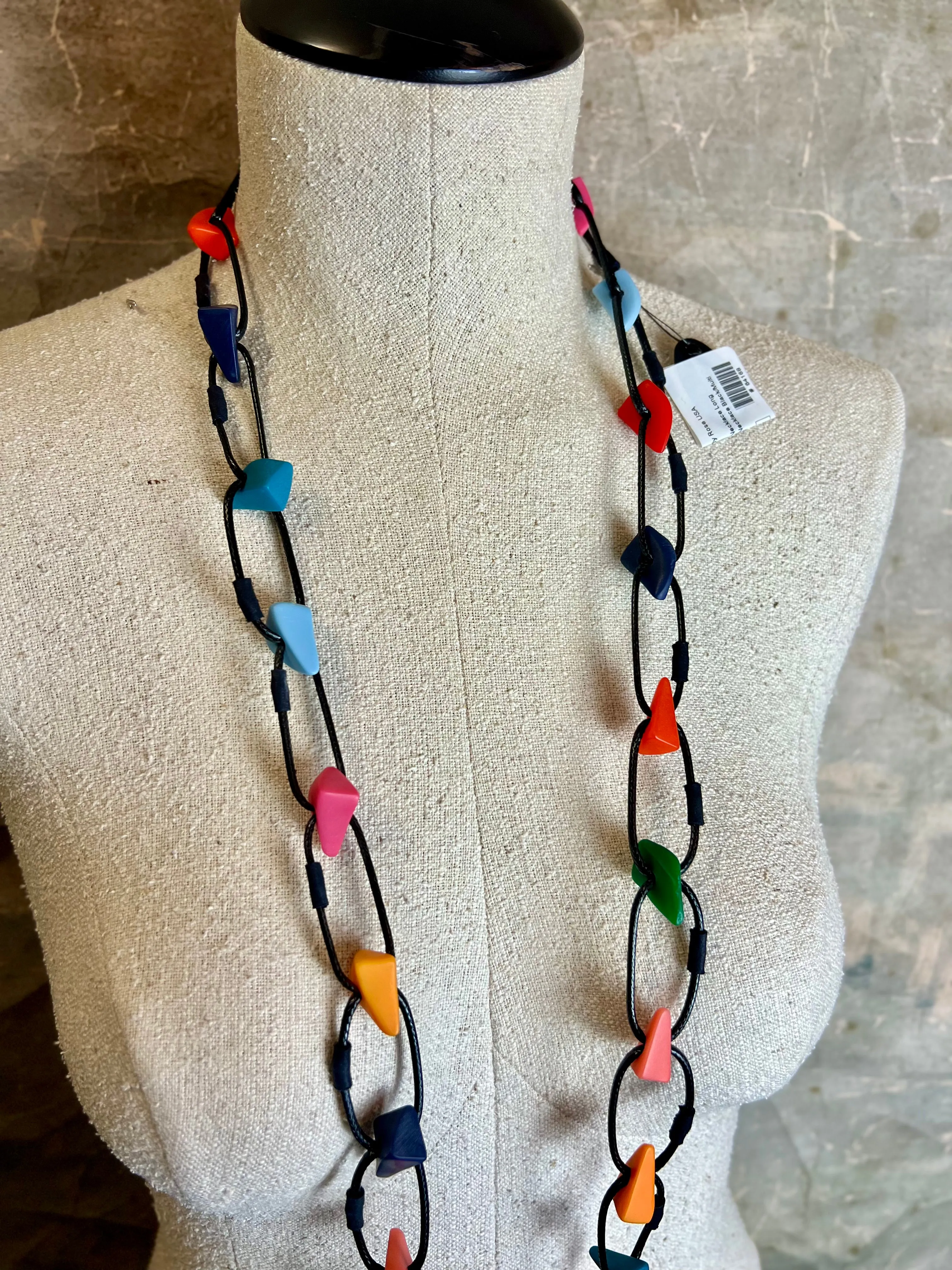 NT131A Multi Beaded Necklace