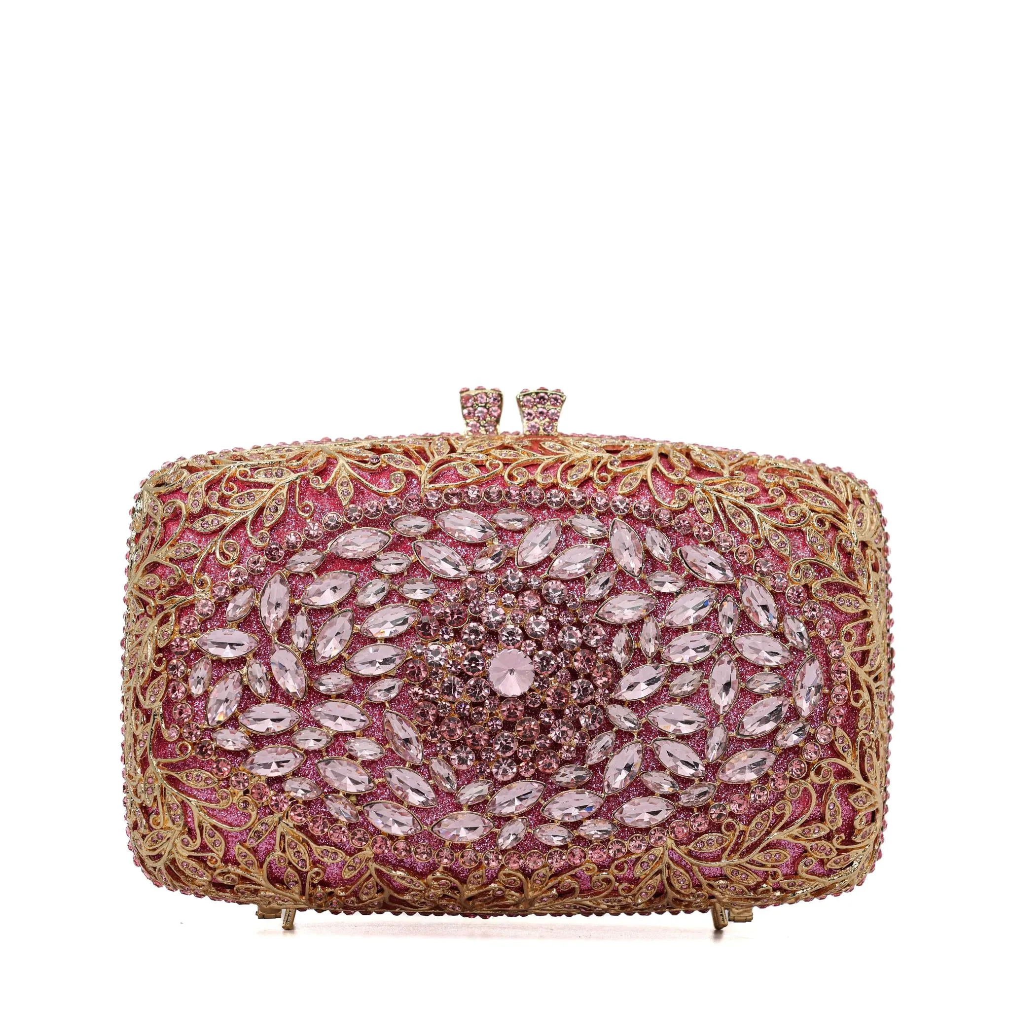 Pink & Yellow Clutch Purse
