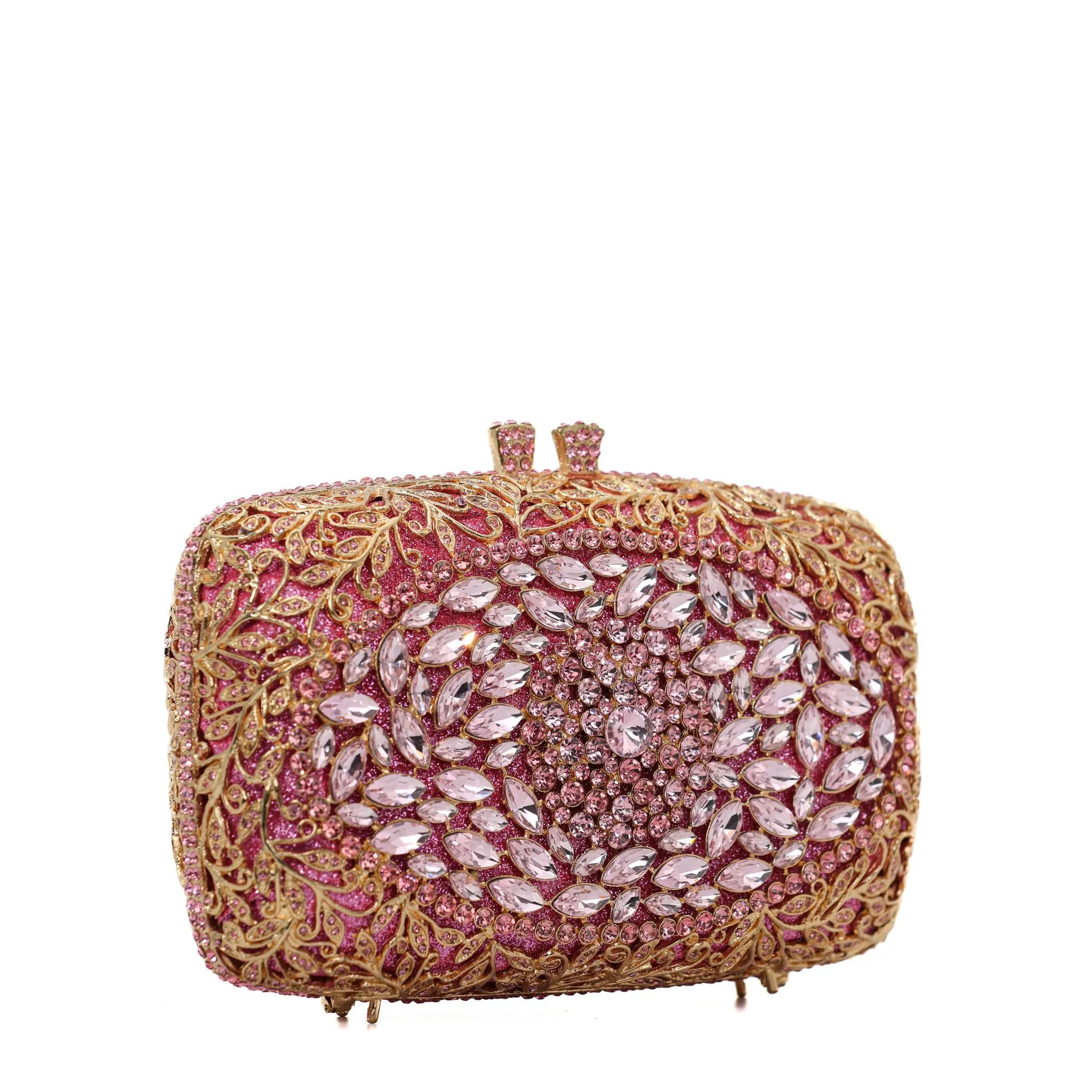 Pink & Yellow Clutch Purse