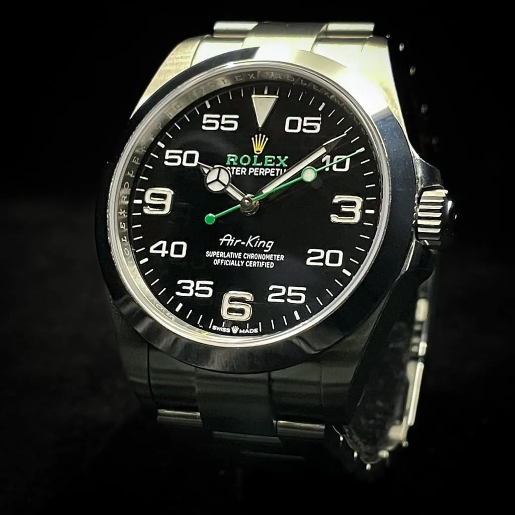 Rolex Air-King 126900- MINT Full Set (2022) at Regard Jewelry in Austin, Texas