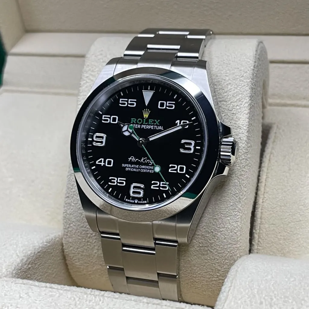 Rolex Air-King 126900- MINT Full Set (2022) at Regard Jewelry in Austin, Texas